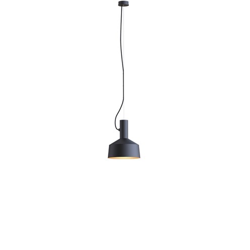 Wever & Ducré+ROOMOR CABLE 1.2 max. 15W GU10, rippvalgusti, matt must/kuldne, riputi 2,5m